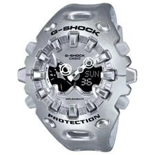 Casio G-Shock GA-V01A-8AJF Silver Digital Watch Unused New No Customs Fees US