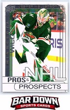 2024-25 Upper Deck #PP-27 Jesper Wallstedt Pros & Prospects Gold