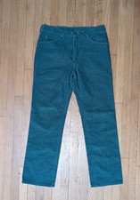 Union Made Vintage Lee Riders Corduroy Pants Men's Size 33x30