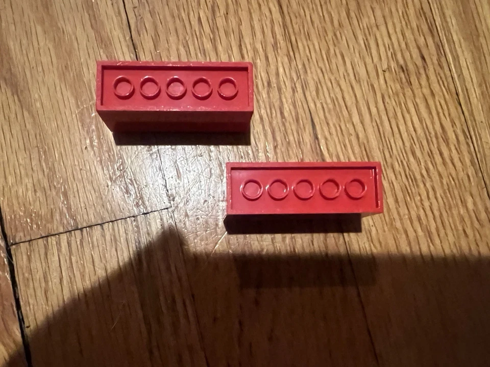 LEGO Piece #73090a RED 2 x 6 x 2 Weighted Brick | Lot Of 2 | - Image 3 of 4