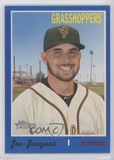 2019 Topps Heritage Minor League Edition Blue 22/99 Joe Jacques #178 1c7