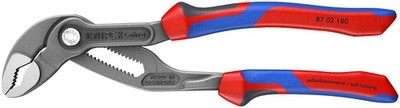KNIPEX 87 02 180 Cobra Pliers 7-1/4'' Comfort Grip KNIPEXTEND Water Pump