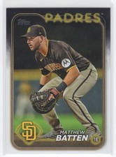 #384 2024 Topps Matthew Batten San Diego Padres 