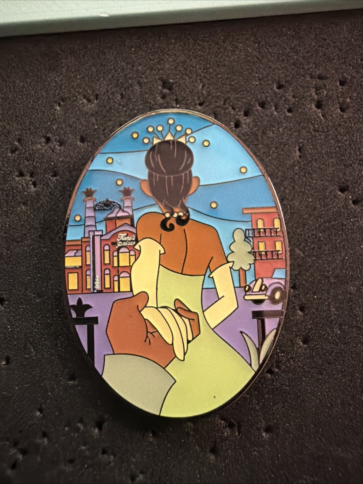 Tiana Princess Holding Hands Disney Pin Loungefly