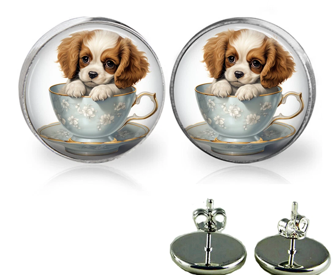 Cavalier king charles spaniel cheap earrings