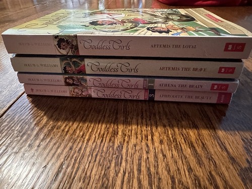 Goddess Girls Book Books Lot Of 4 Joan Holub Suzanne Williams - Picture 3 of 6