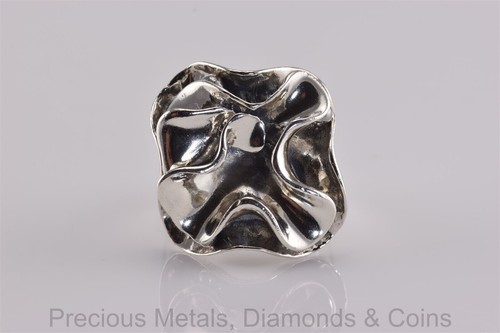 Silpada Sterling Silver R1809 Blooming Flower Ring 925 Sz: 7