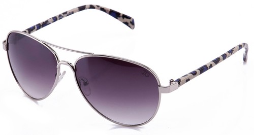 Fashion Aviator Sunglasses Men Women Animal Prints Accents 100% UV Protection - Picture 4 of 7
