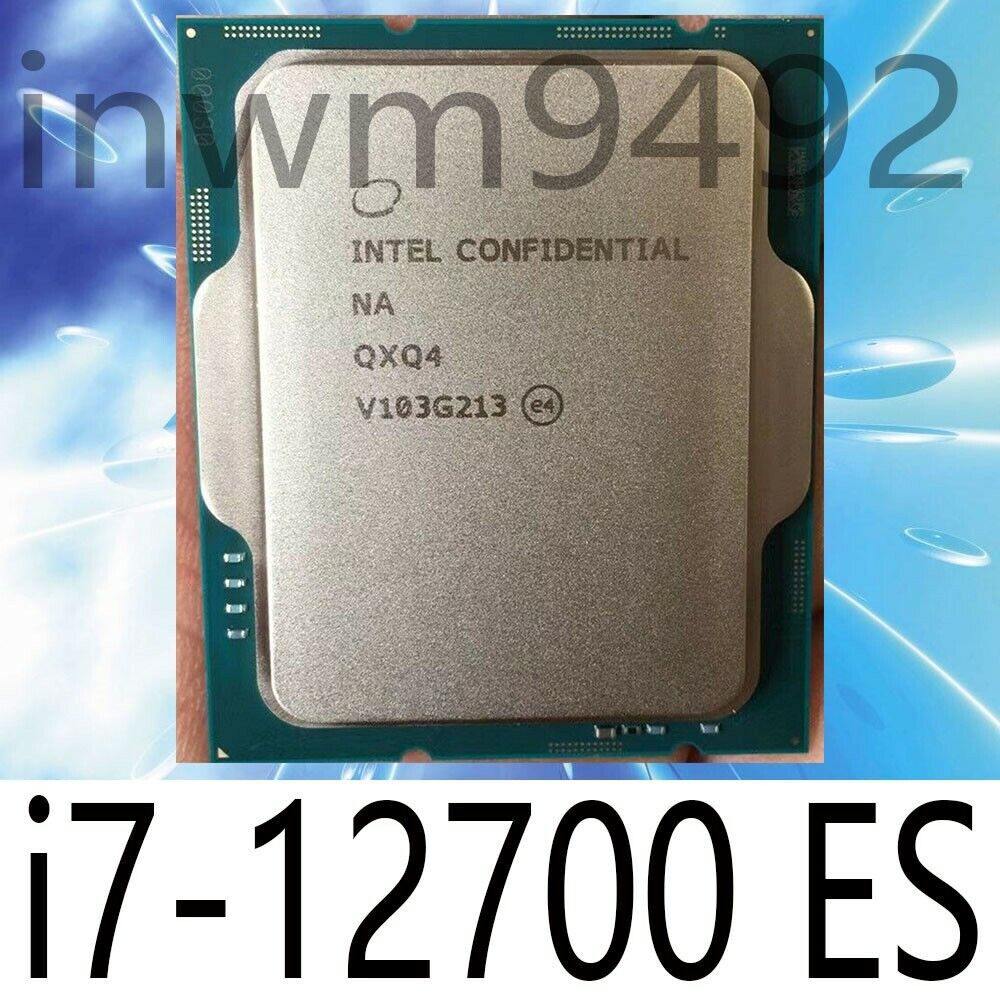 Intel CPU Core i7-12700F / 12/20 / 2.1GHz / 6xxChipset / BX8071512700F