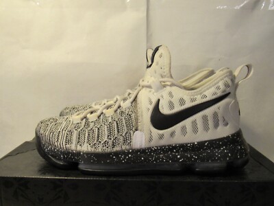 Nike KD Zoom Oreo White Black Flyknit Mens Size 10 Sneakers