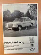 Ausschreibung ADAC MSC Obertürkheim Stuttgart Killesberg 1961 Automobilia 42