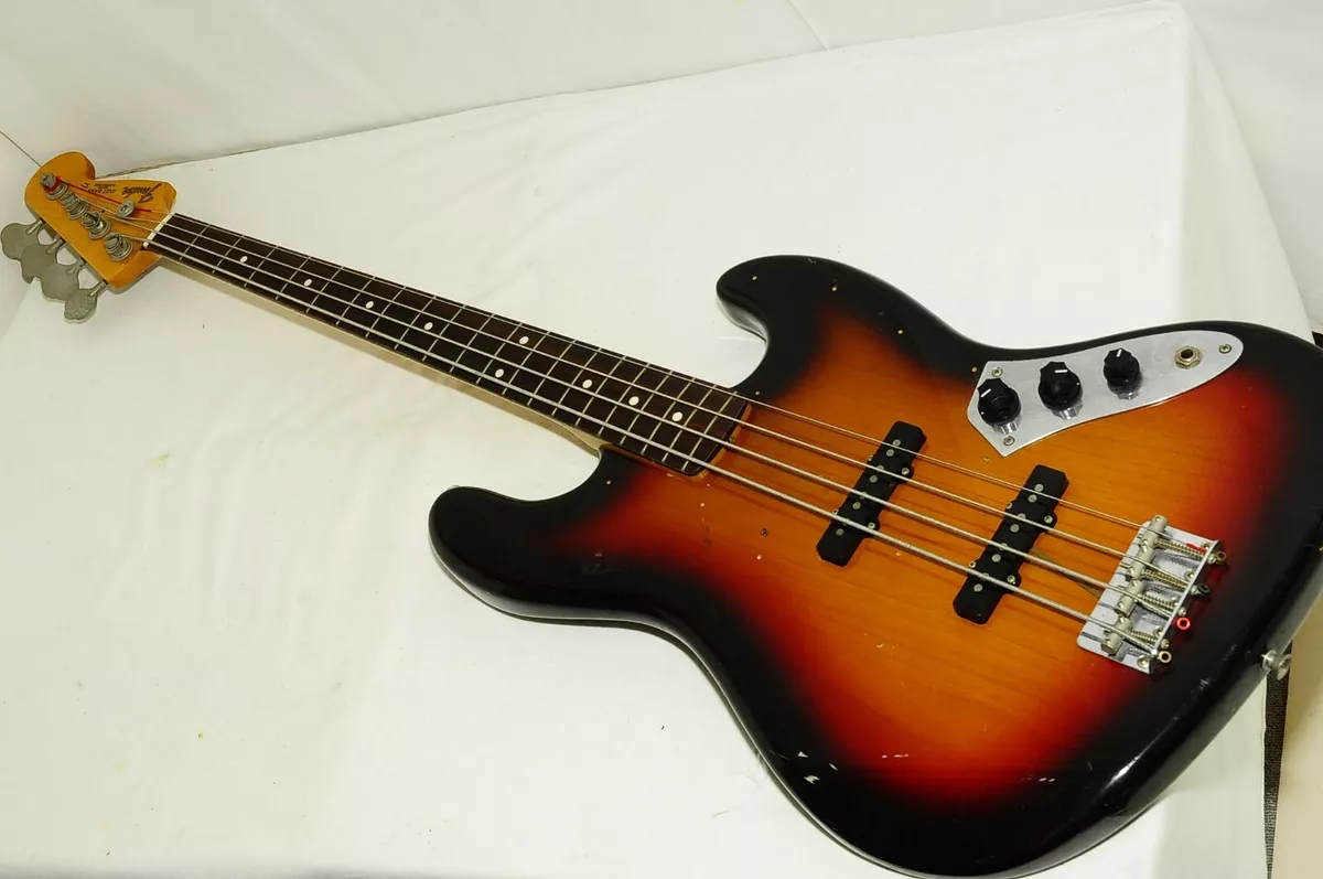 Fender Japan Jazz Bass O Serial Electric Bass RefNo 3762