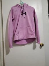 Womens Storm Coldgear Fleece Lined Loose Fit Sweater Jacket M Md Med