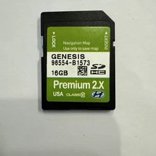 2014-2016 GENESIS Navigation Memory SD Card 96554-B1573 GPS Map USA