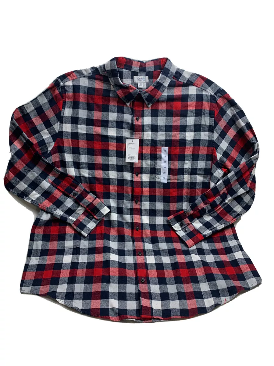 Big & tall flannel shirt 2025