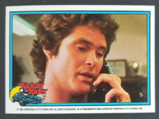 Knight Rider 1982 Kit Car Donruss Card #5 (NM)