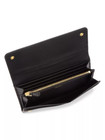 100% AUTHENTIC NEW PRADA SAFFIANO LEATHER BLACK CONTINENTAL WALLET/CLUTCH — photo 2