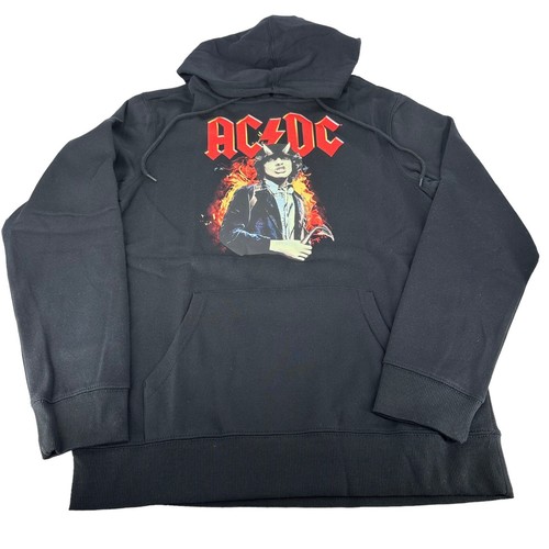 AC/DC Highway To Hell Unisex Sz S Sweatshirt Hoodie Pull Over Long Sleeve Black - Picture 4 of 4
