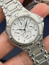 Concord Saratoga GMT Day-Date Power Reserve, White Dial 14.03.235 W/ Box