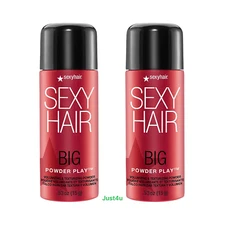 Big Sexy Hair Powder Play Volumizing and Texturizing Powder 0.53 oz (2PACK)