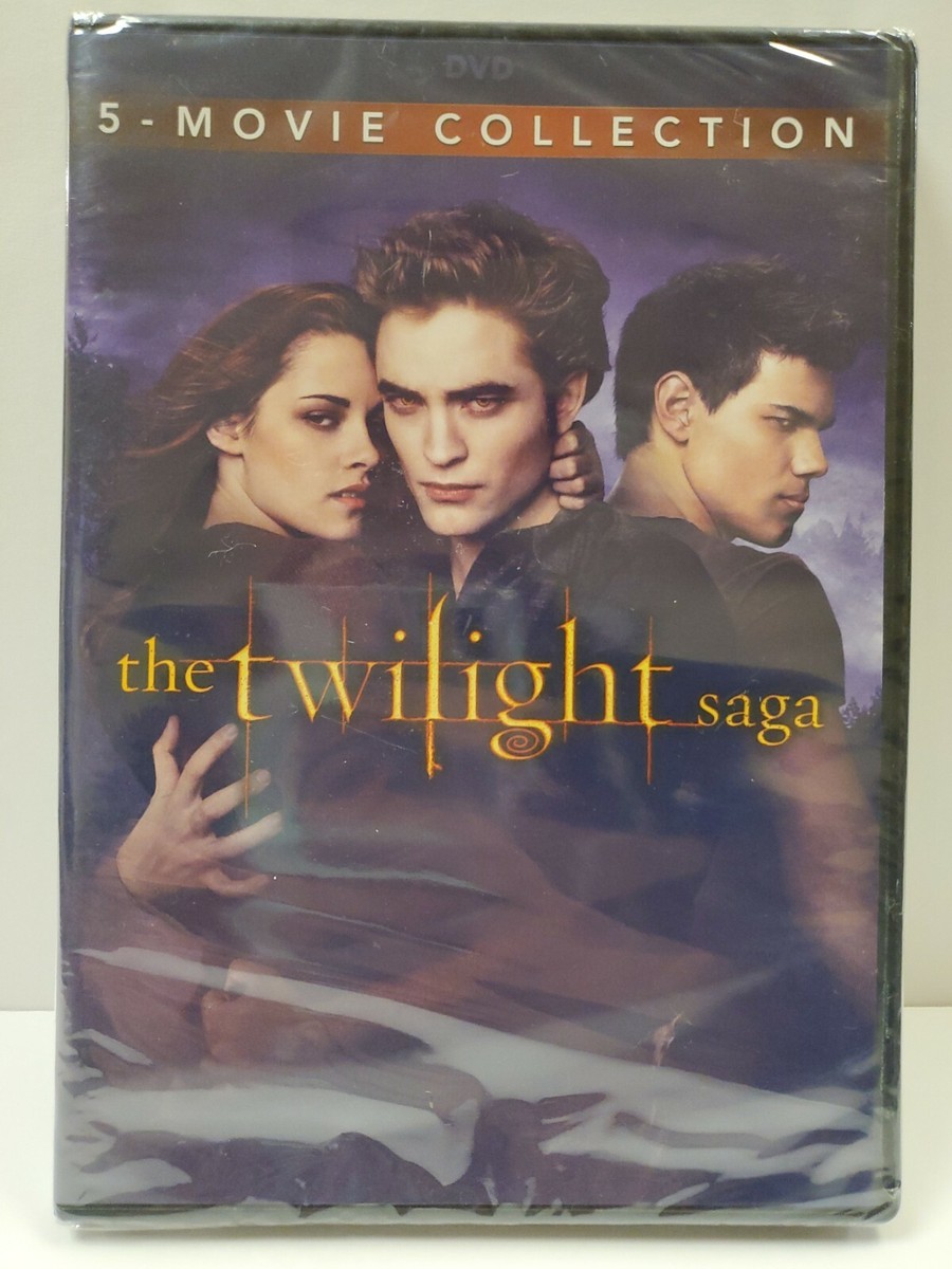 The Twilight Saga - 5 Movie DVD Collection - Stewart, Pattinson