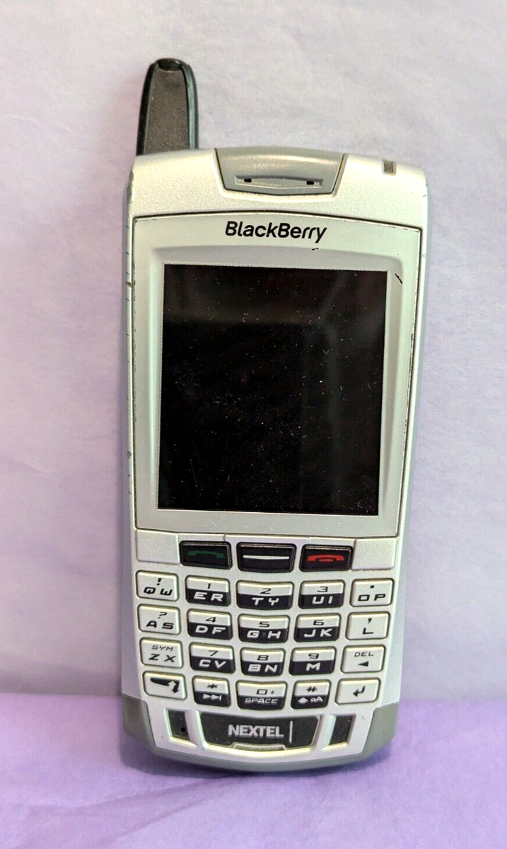 RIM BlackBerry 7100i- Gray and Silver (Nextel) iDEN PTT Smartphone