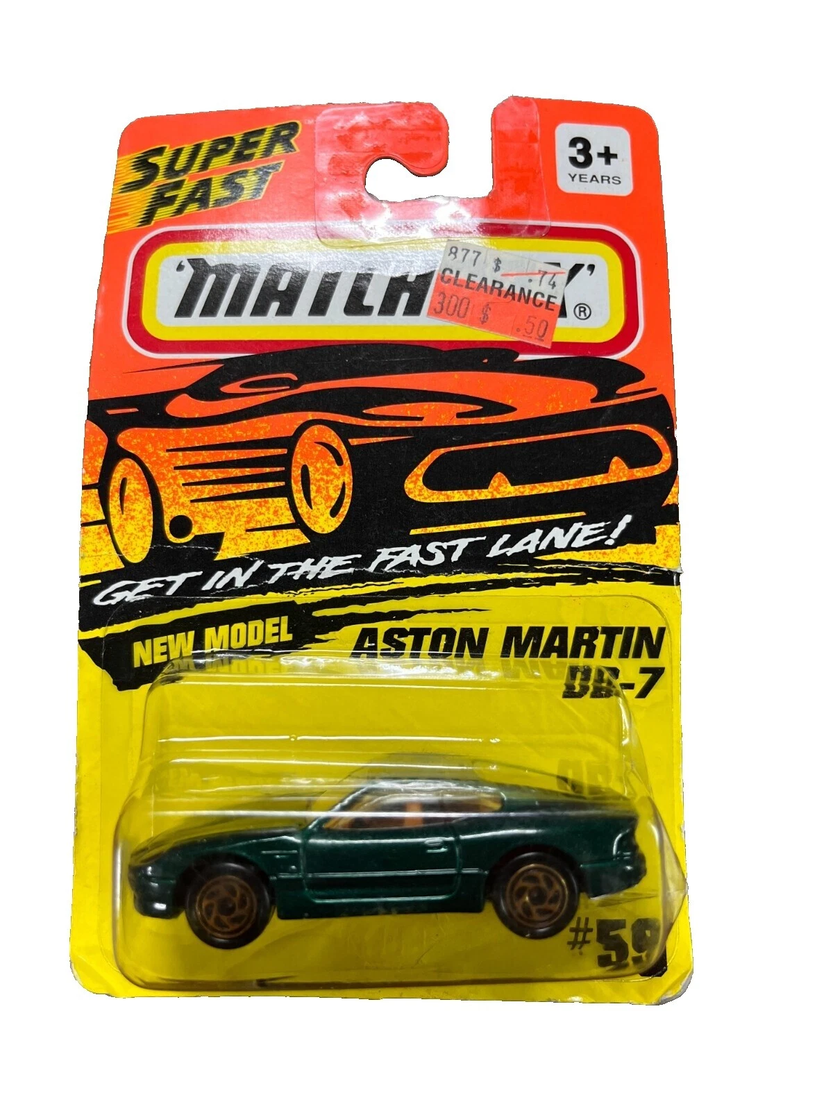 Современное производство литых автомобилей, грузовиков и фургонов Matchbox Superfast Aston Martin