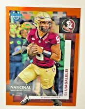 2024 Topps Bowman Chrome National NSCC DJ UIAGALELEI RC Orange 16/25 #FB-27