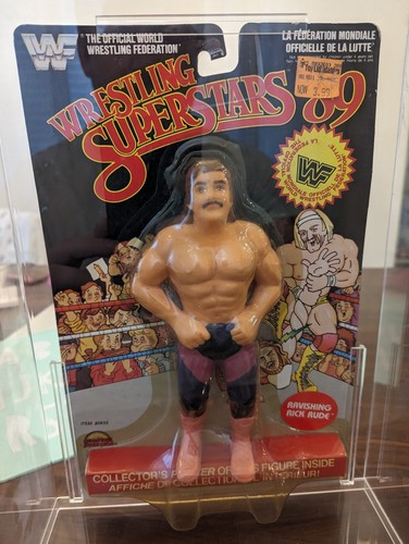 WWF LJN WRESTLING SUPERSTARS BLACK CARD RAVISHING ...