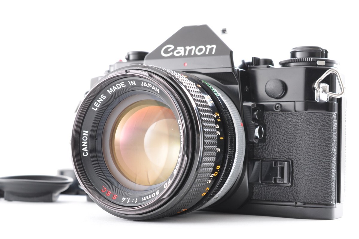 ★美品★ Canon A-1 / NEW FD 50mm F1.4 #375 🌸[Near MINT] Canon A-1 35mm Film Camera New FD 50mm F1.4