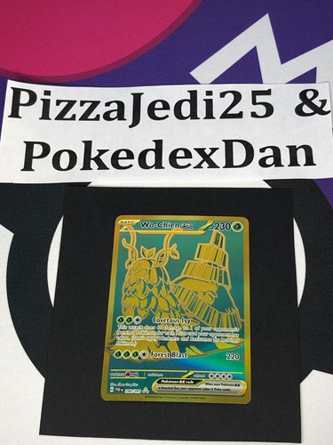 Wo-Chien EX - 240/091 - Paldean Fates - Tarjeta de Juego de Cartas Coleccionables Pokémon Casi Nueva Hiper Rara Arte Completo - Imagen 1 de 2