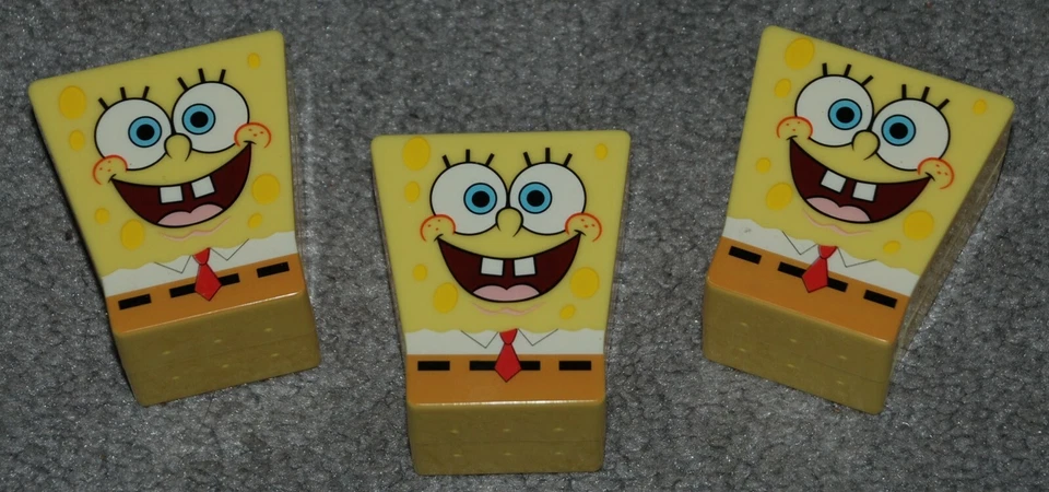 Bob Esponja Pantalones Cuadrados Contenedores de Golosinas - Juego de 3 Contenedores de Caramelos de Pascua Foto 2 de 4