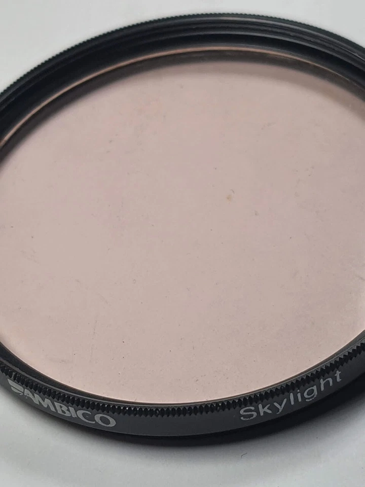 55mm Skylight Glass Lens Filter USA Genuine 55 mm 55-SK Ambico R8740 E55 E-55 - Image 2 of 4