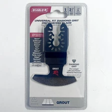 Diablo DOU16DGX 2-3/4" Universal Fit Diamond Grit Oscillating Blade for Grout