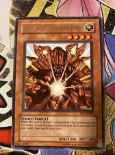 (AA) Yu-Gi-Oh! TCG Senju of the Thousand Hands SRL-EN080 Unlimited Rare MP