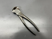 VINTAGE UNBRANDED 7" END CUTTER PLIERS NIPPERS - CRESCENT ? - VGC