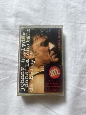 Johnny Hallyday   Dans La Chaleur de Bercy - K7 Audio Tape - Cadillac - Adeline