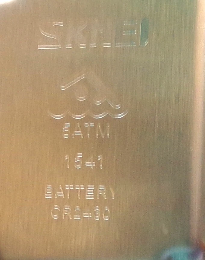 LED Watch, Skmei Brand, New w/o Tags, 5 ATM, 1541, Battery CR2430 (Included) - Image 4 of 4