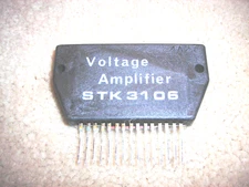 STK3106 "Original" SANYO Voltage Amplifier IC