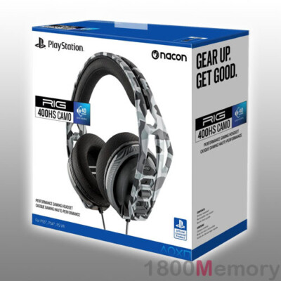 Nacon RIG 400 HS Gen 2 Stereo Gaming Headset 3.5mm for Sony Nacon RIG 400 HS Gen 2 Stereo Gaming Headset 3.5mm for Sony