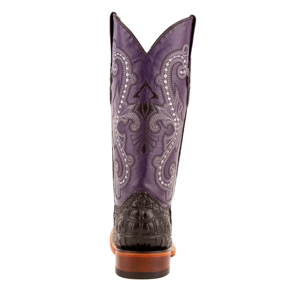 Bota occidental para mujer FERRINI Rancher media pantorrilla con estampado de puntera cuadrada - Colores y tallas Foto 4 de 4