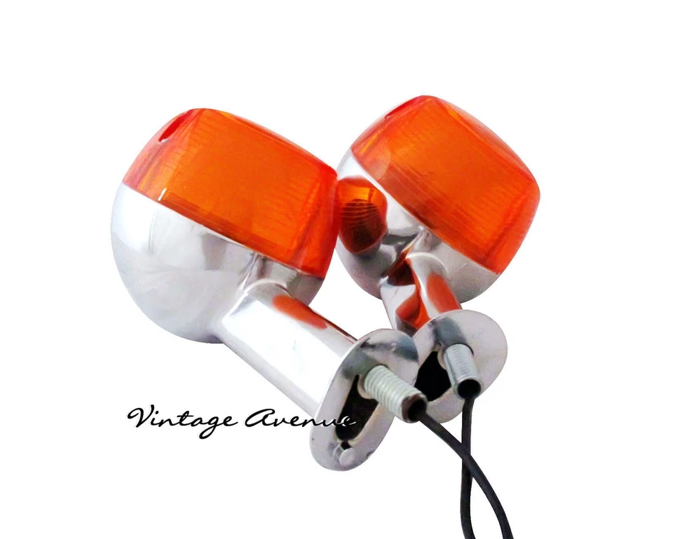 YAMAHA G6S G7S GT1 GT80 GTMX DT80 RD60 CROMO INTERMITENTE SEÑAL 1 PAR 6V [TW39] Foto 2 de 4