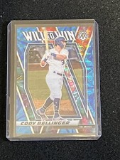 Cody Bellinger 2021 Panini Mosaic Will To Win Blue Reactive Prizm #d /99 Dodgers