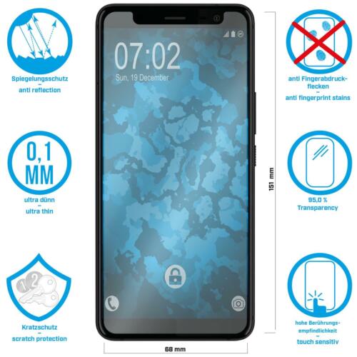 2 x Matte Screen Protector for HTC U11 Plus Film - Picture 2 of 4