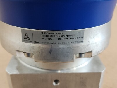 PREOWNED* Wittenstein TP 050S-MF2-31-0E1-2S Planetary PREOWNED* Wittenstein TP 050S-MF2-31-0E1-2S Planetary