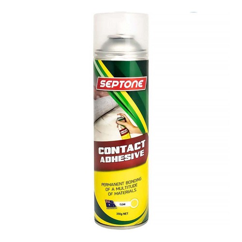 Septone Contact Spray On Adhesive Car Interior Plastic Vinyl Headliner