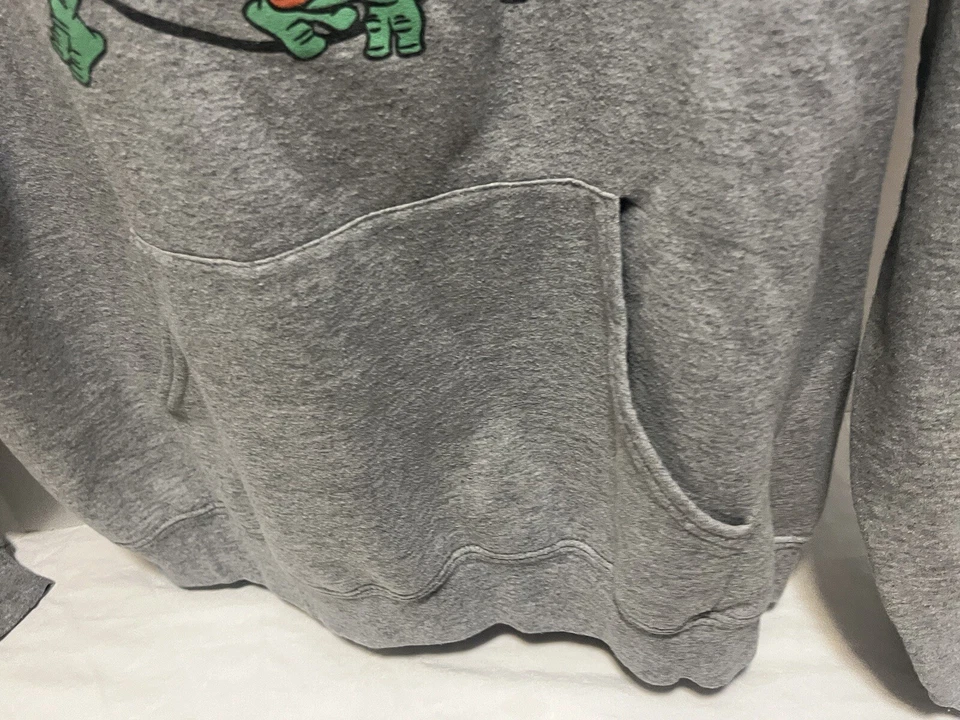 Teenage Mutant Ninja Turtles TMNT Gris Para Hombres L Pullover Sudadera con Capucha Sudadera Foto 4 de 4