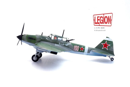 Ilyushin IL-2 Sturmovic, White 100, Soviet Air Force, 1:72, Legion - Imagen 4 de 15