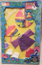 RARE VINTAGE 1972 EMERALD THE ENCHANTING WITCH DOLL AMSCO GIRLS WORLD OUTFIT MIB