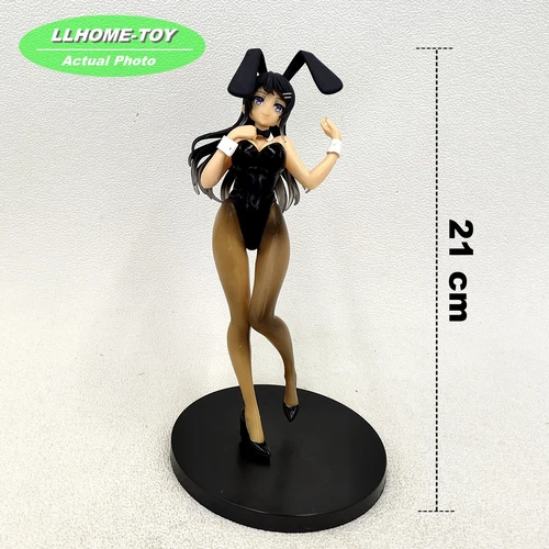 Anime character Bunny Girl Mai Sakurajima standing Figure Gift